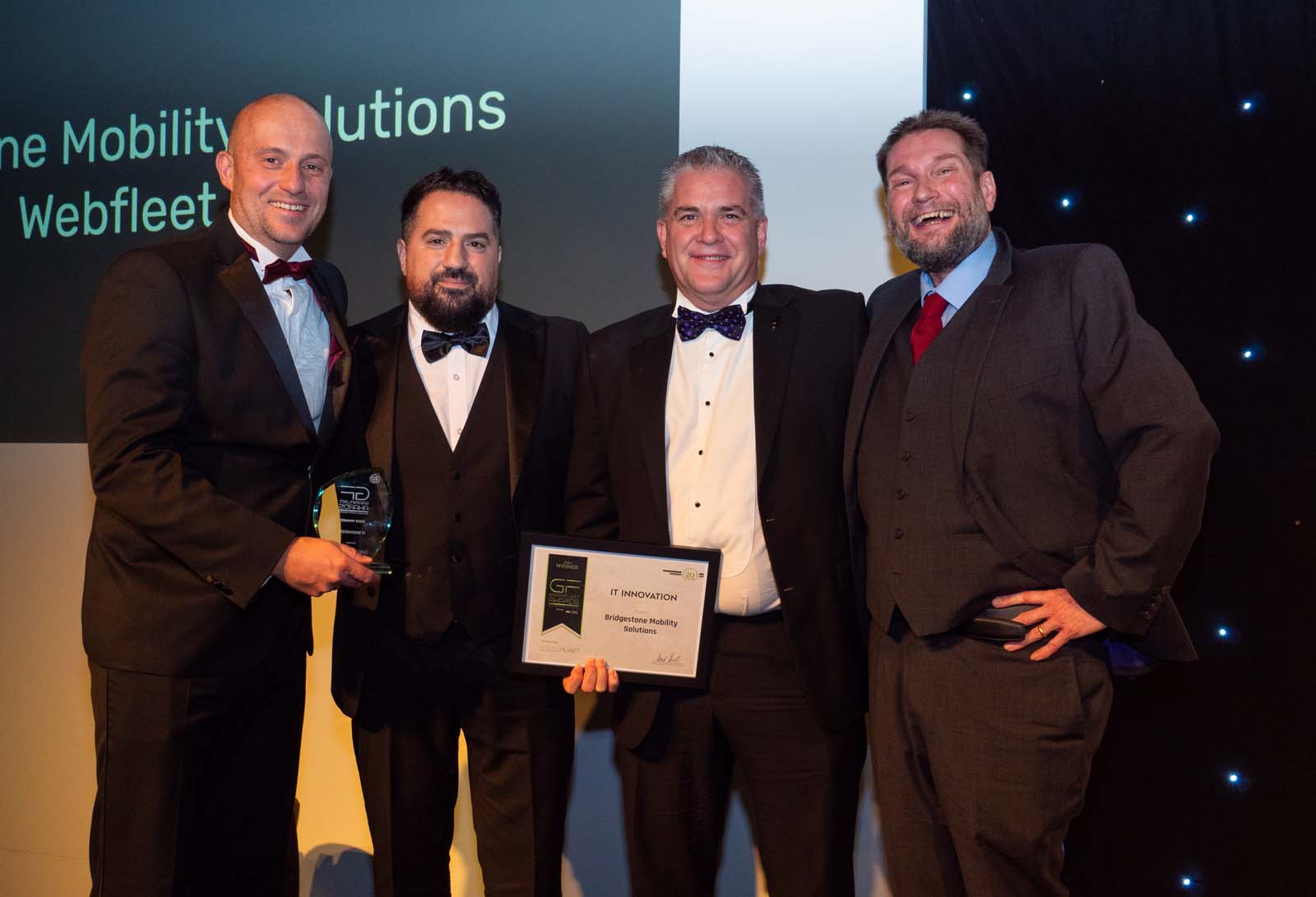 GREENFLEET 2024 IT Innovation Award winner: Bridgestone Mobility Solutions / Webfleet