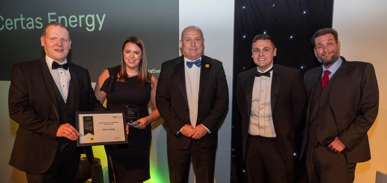 GREENFLEET 2024 Alternative Fuels Provider of the Year Winner: Certas Energy
