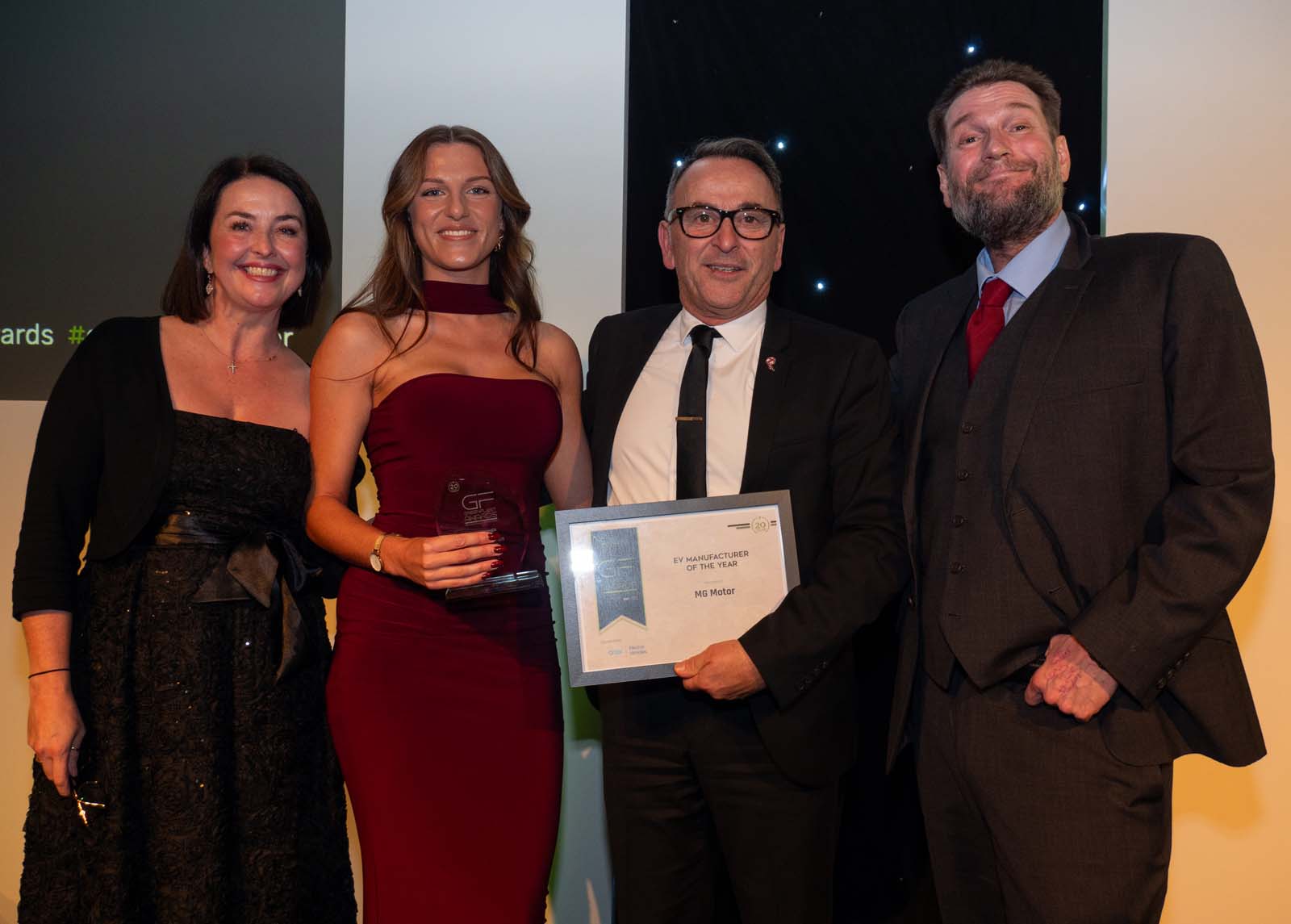 GREENFLEET Electric Vehicle Manufacturer of the Year 2024:  MG Motor