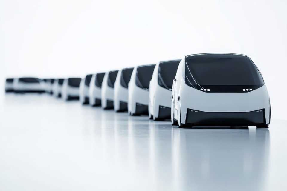 EVs in a row