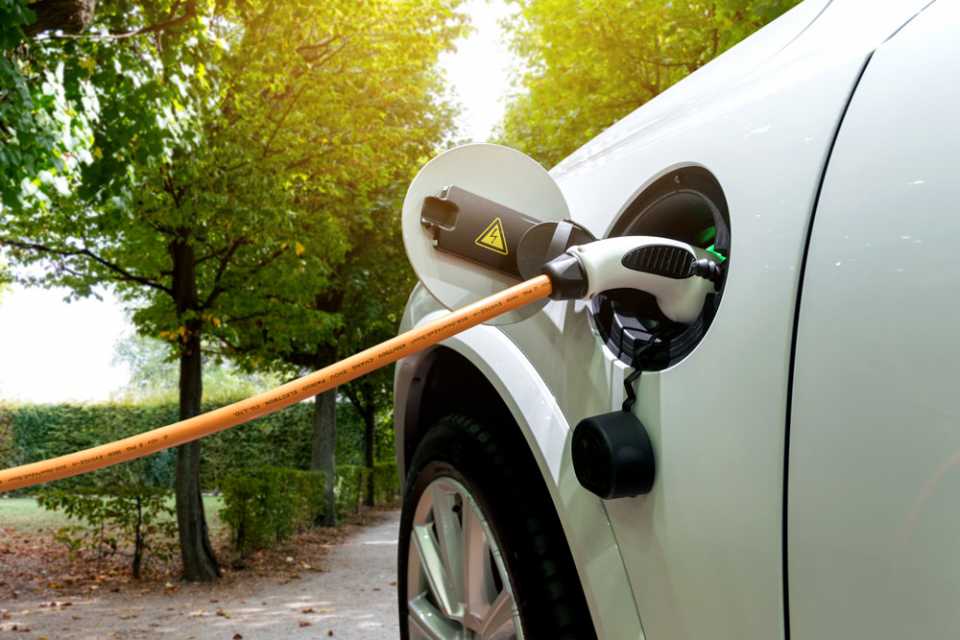 Charging car