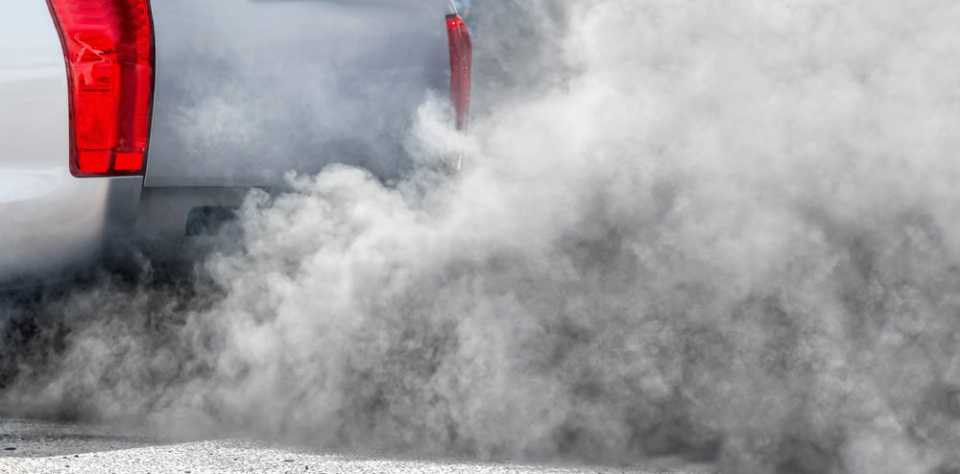 Exhaust pipe emissions