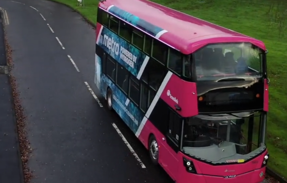 First hydrogen powered buses enter service in Northern Ireland