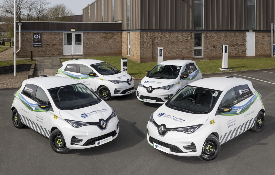 Sse Adds Renault Zoe Vans To It Fleet In Scotland Greenfleet