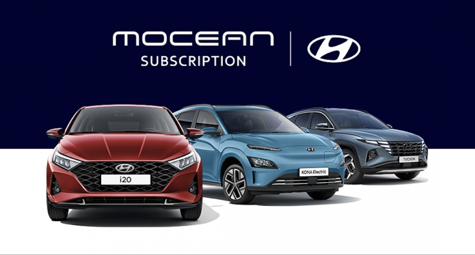 Hyundai Launches New Mocean Subscription Service for Electric and Hybrid Models