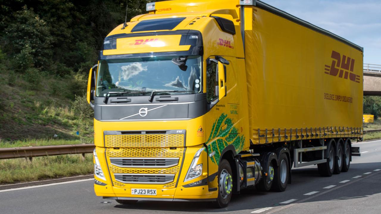 DHL truck